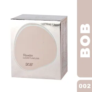 BOB Clear Compact Powder Refreshing Flawless Concealer Waterproof Oil-control 002-Perfect Matte Finish